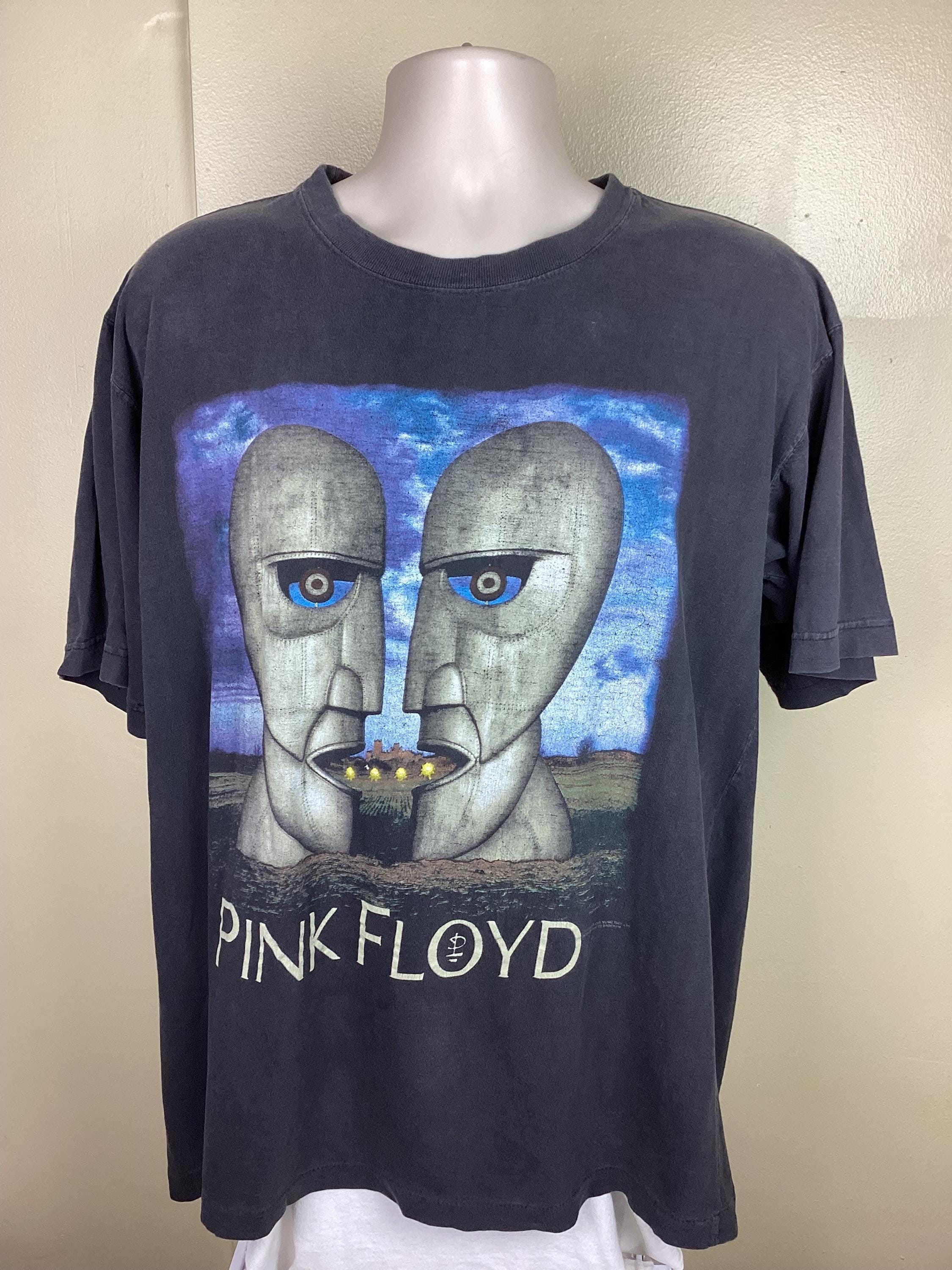 Vtg 1994 Pink Floyd Concert T-shirt Black XL 90s Division Bell