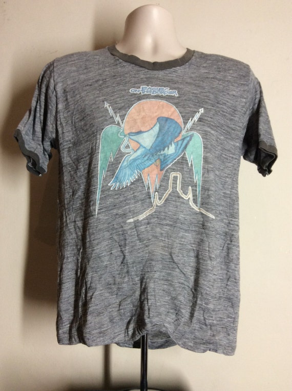 Vtg 1975 the Eagles on the Border T-shirt 70s Classic Yacht Rock