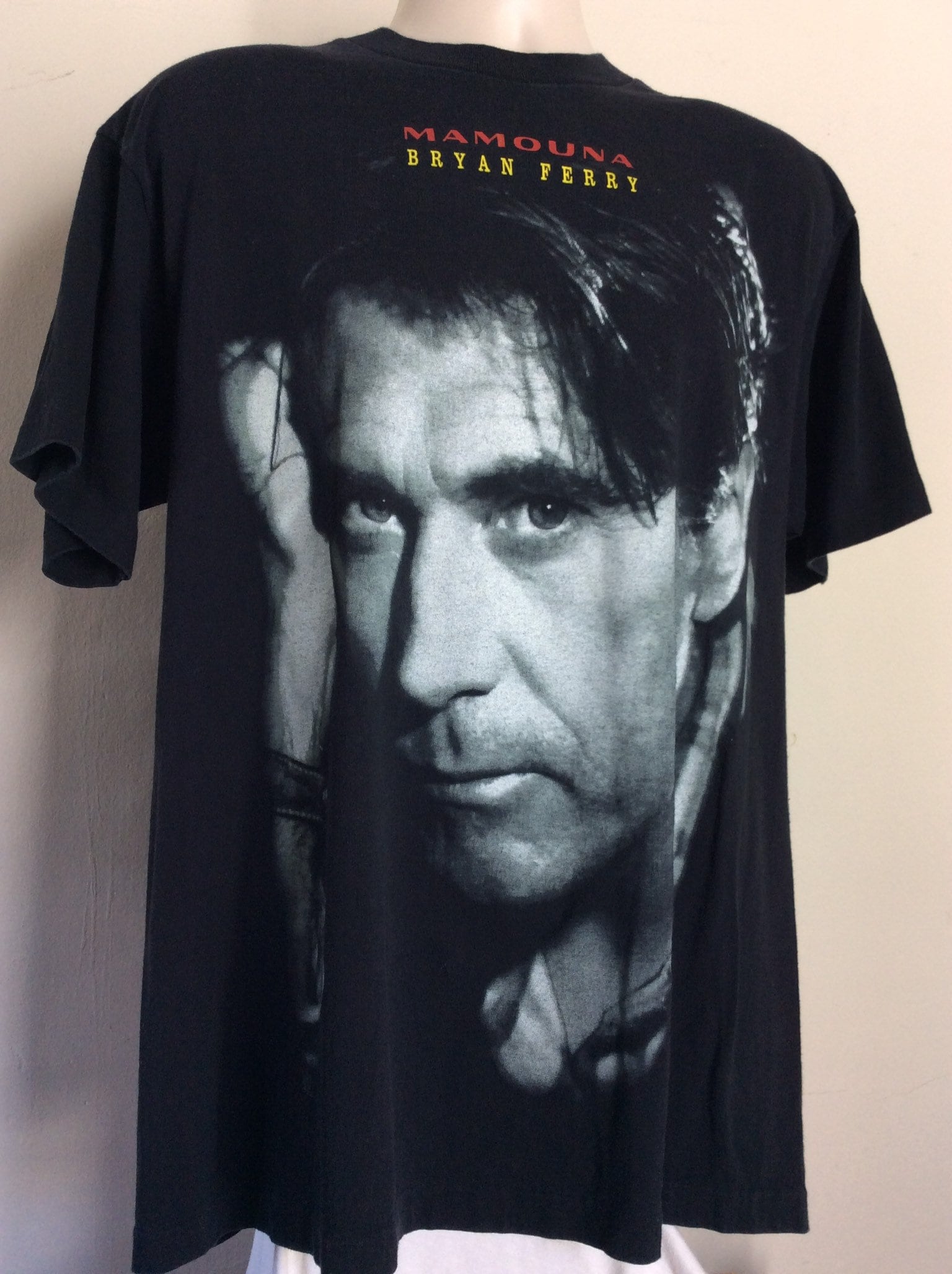 90s モーリスマローン HIPHOPSHOP フェード ネイビー Tシャツ-現行 
