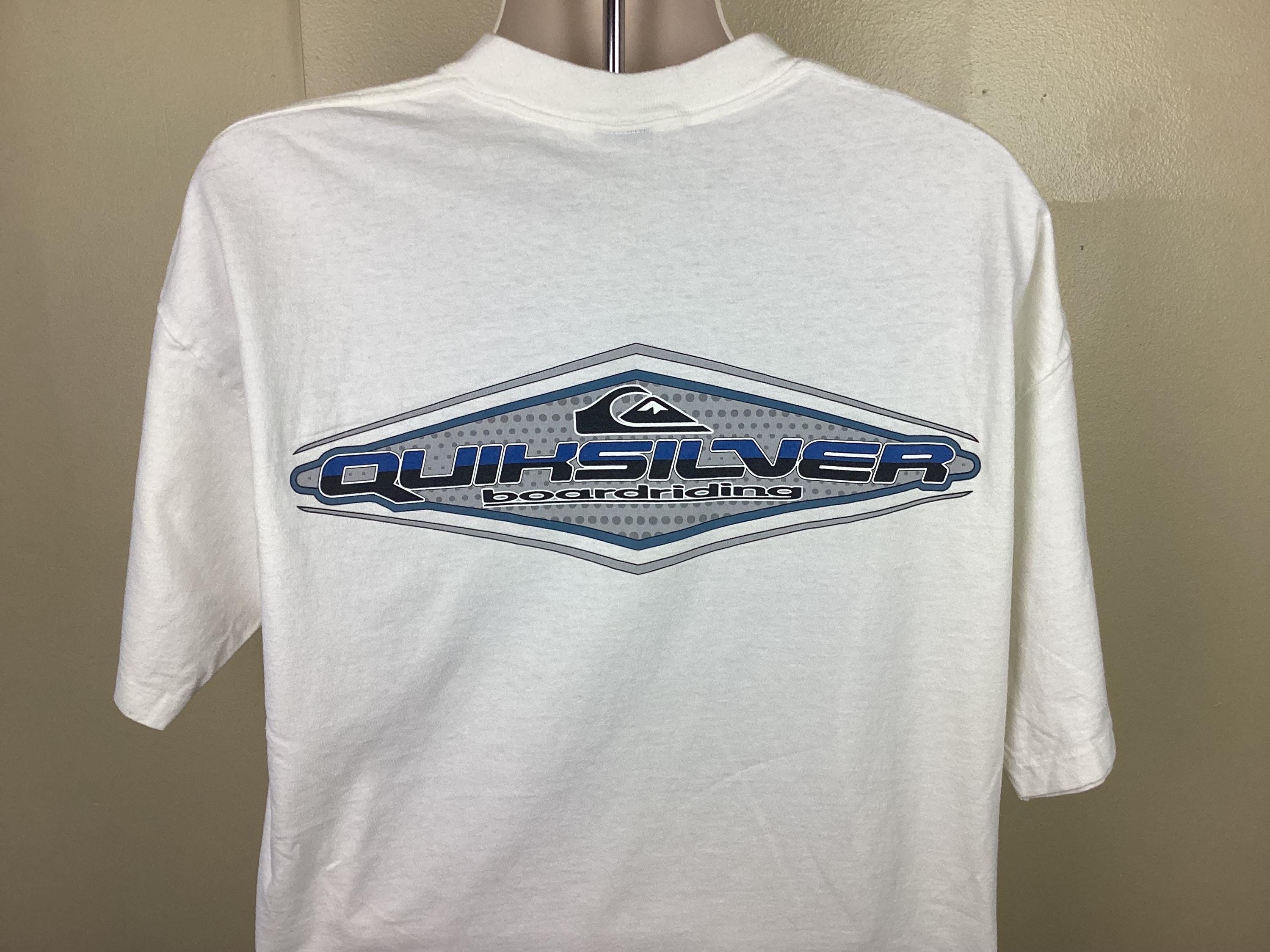 ヴィンテージ 90年代 クイックシルバー Tシャツ ホワイト XL サーフ ヴィンテージ 90年代 クイックシルバー Tシャツ ホワイト XL サーフ