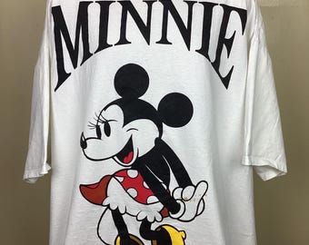 ヴィンテージ 90年代 ミニーマウス フロリダ Tシャツ ピンク L