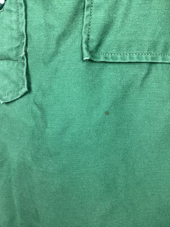 Vtg 60s US Military Aggressor Sateen Shirt Size Large