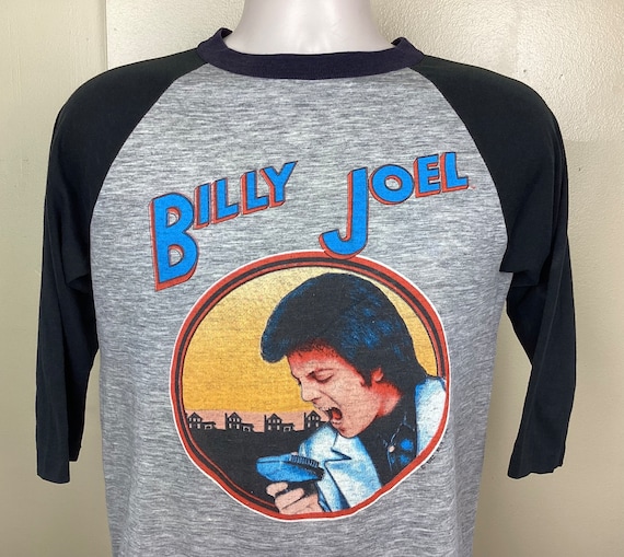 ヴィンテージ1980ビリージョエルTシャツ ヴィンテージ 1982 ビリー・ジョエル ラグラン ジャージスタイル
