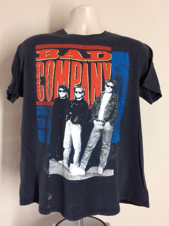 Vtg 1988 Bad Company Dangerous Age Tour Concert T-