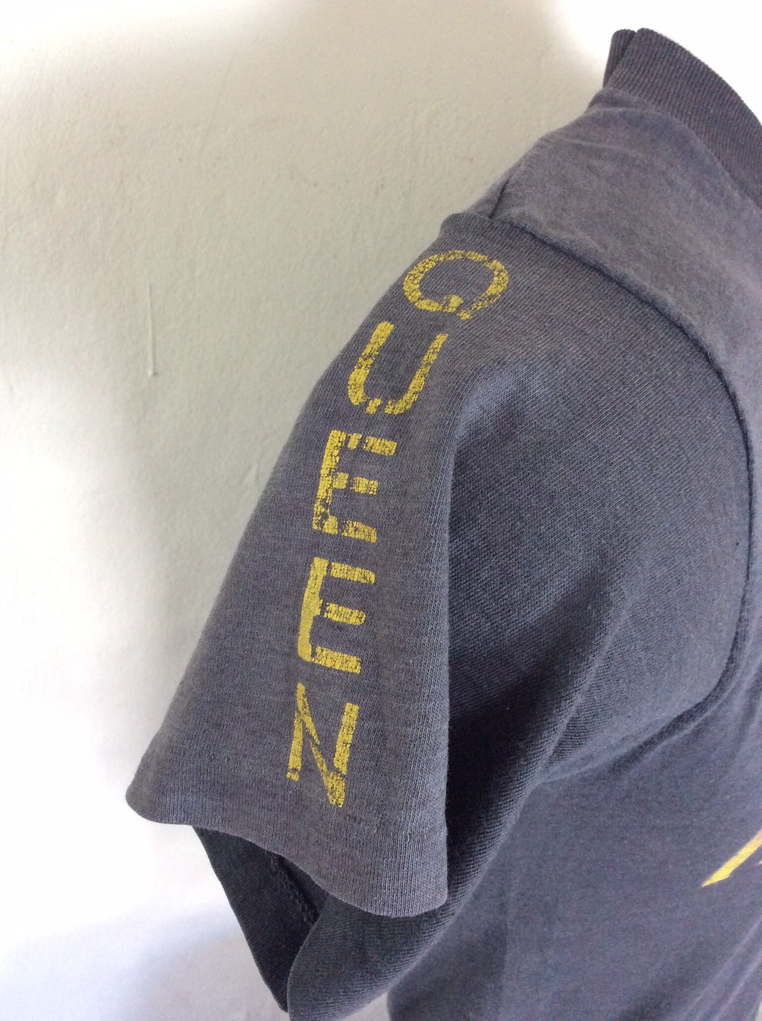 ヴィンテージ 1980 クイーン フラッシュ ゴードン Tシャツ ブラック XS 