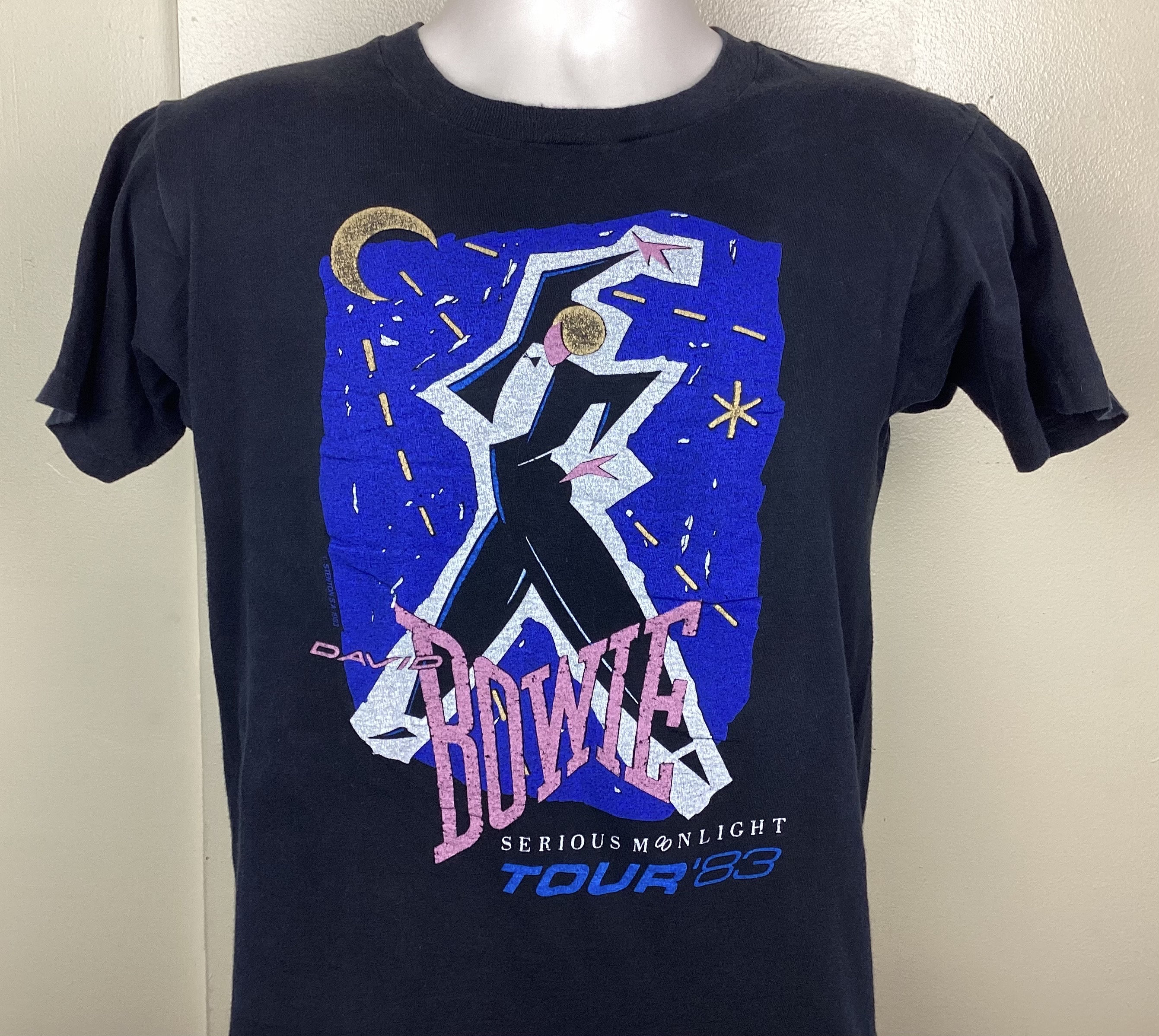 【超貴重】デヴィッド・ボウイ 1983年 シリアス・ムーンライト Tシャツ 超貴重】デヴィッド・ボウイ 1983年 シリアス・ムーンライト T