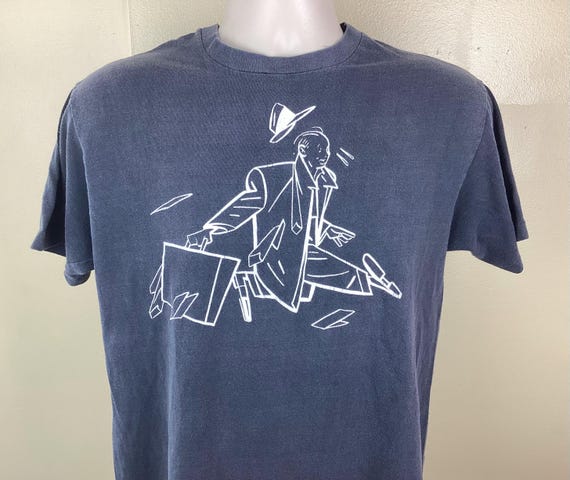 Vtg 1986 Joe Jackson Concert T-Shirt Black M/L 80s New Wave Pub Rock Band Single Stitch Hanes