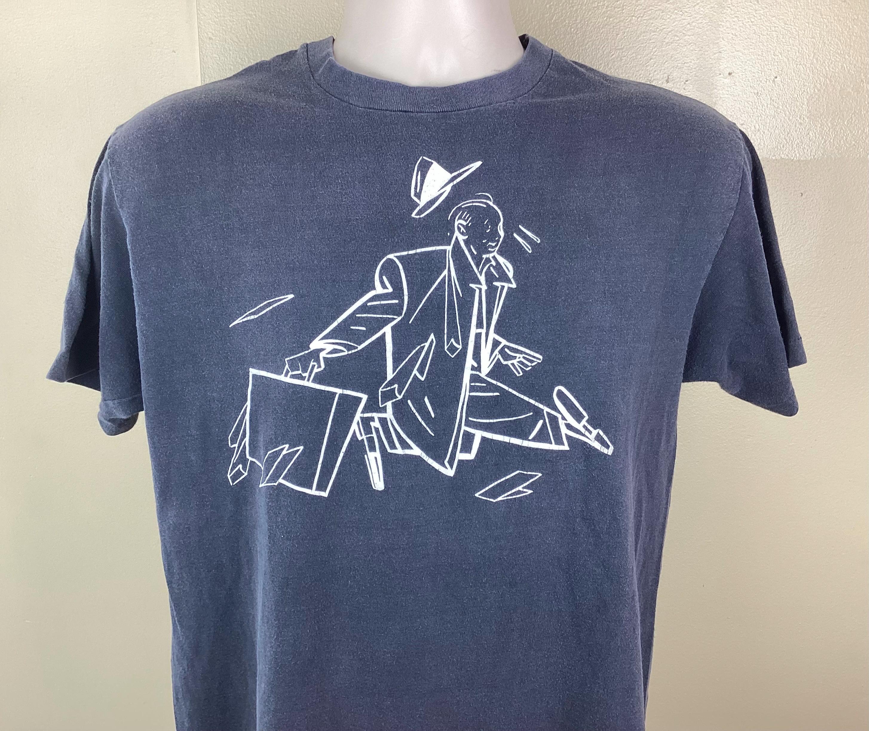 Vtg 1986 Joe Jackson Concert T-shirt Black M/L 80s New Wave Pub