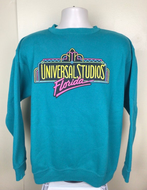 Vtg 90s Universal Studios Florida Crewneck Sweats… - image 2