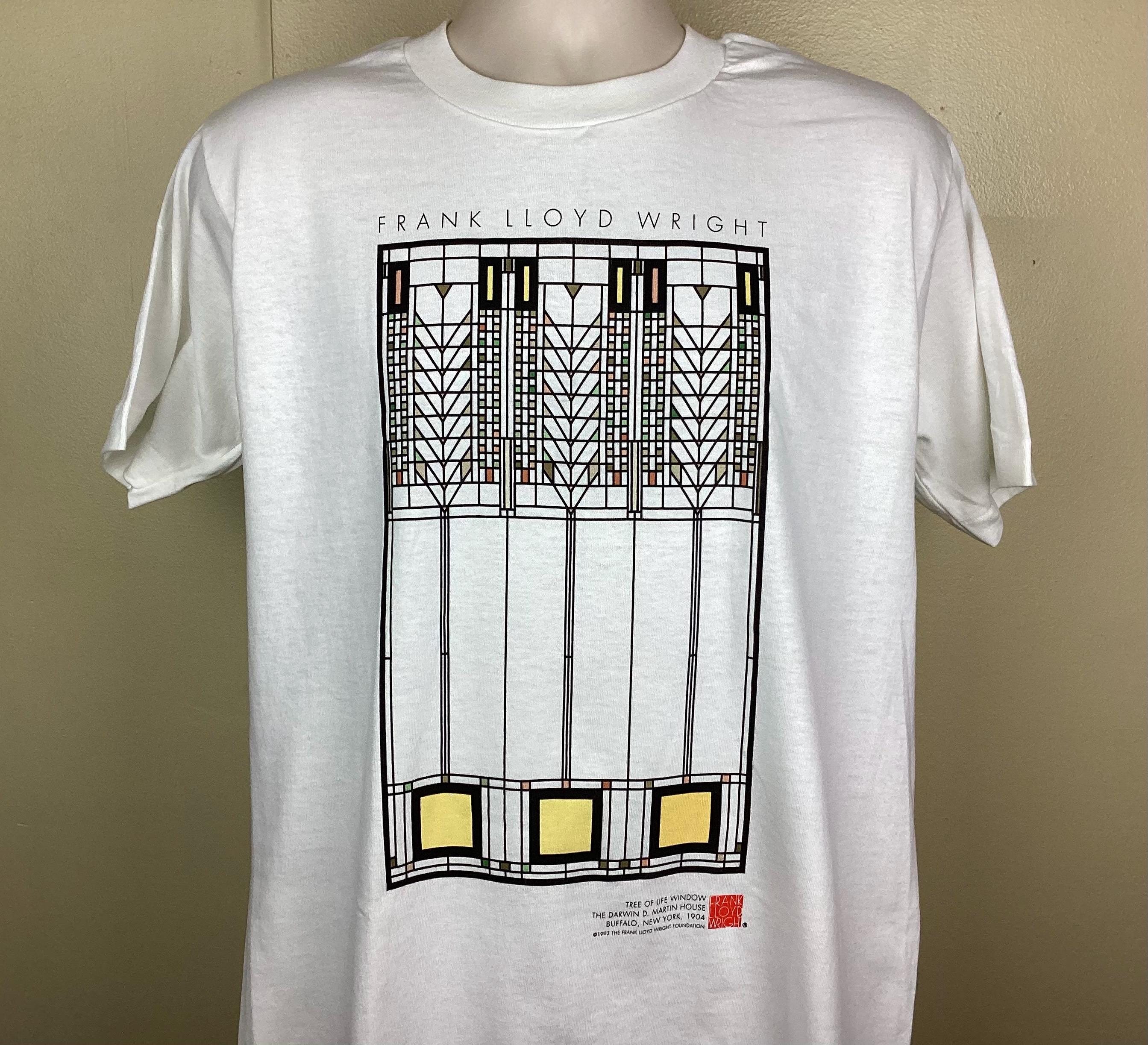 Frank Lloyd Wright T Shirts - Etsy