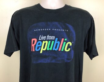 Vintage NEW ORDER CONCERT Tシャツ ヴィンテージ 80s Vintage NEW ORDER CONCERT Tシャツ XL - メルカリ