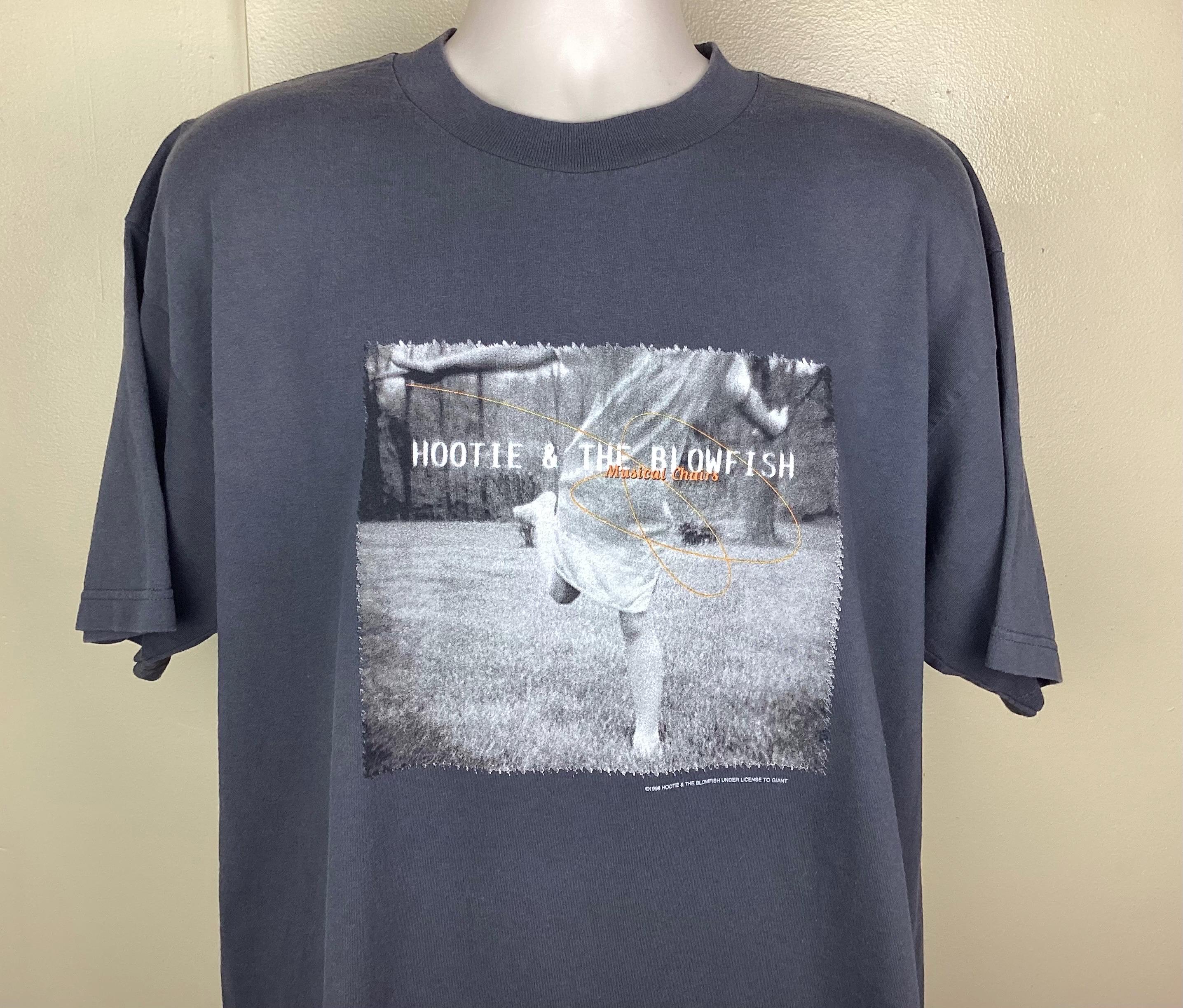 Vintage 1998 Hootie and the Blowfish Concert T-shirt Dark Gray XL 