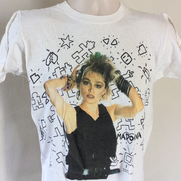Maglietta Madonna Live 06 – Cotone 100%, Taglia S, Colore Azzurro Chiaro