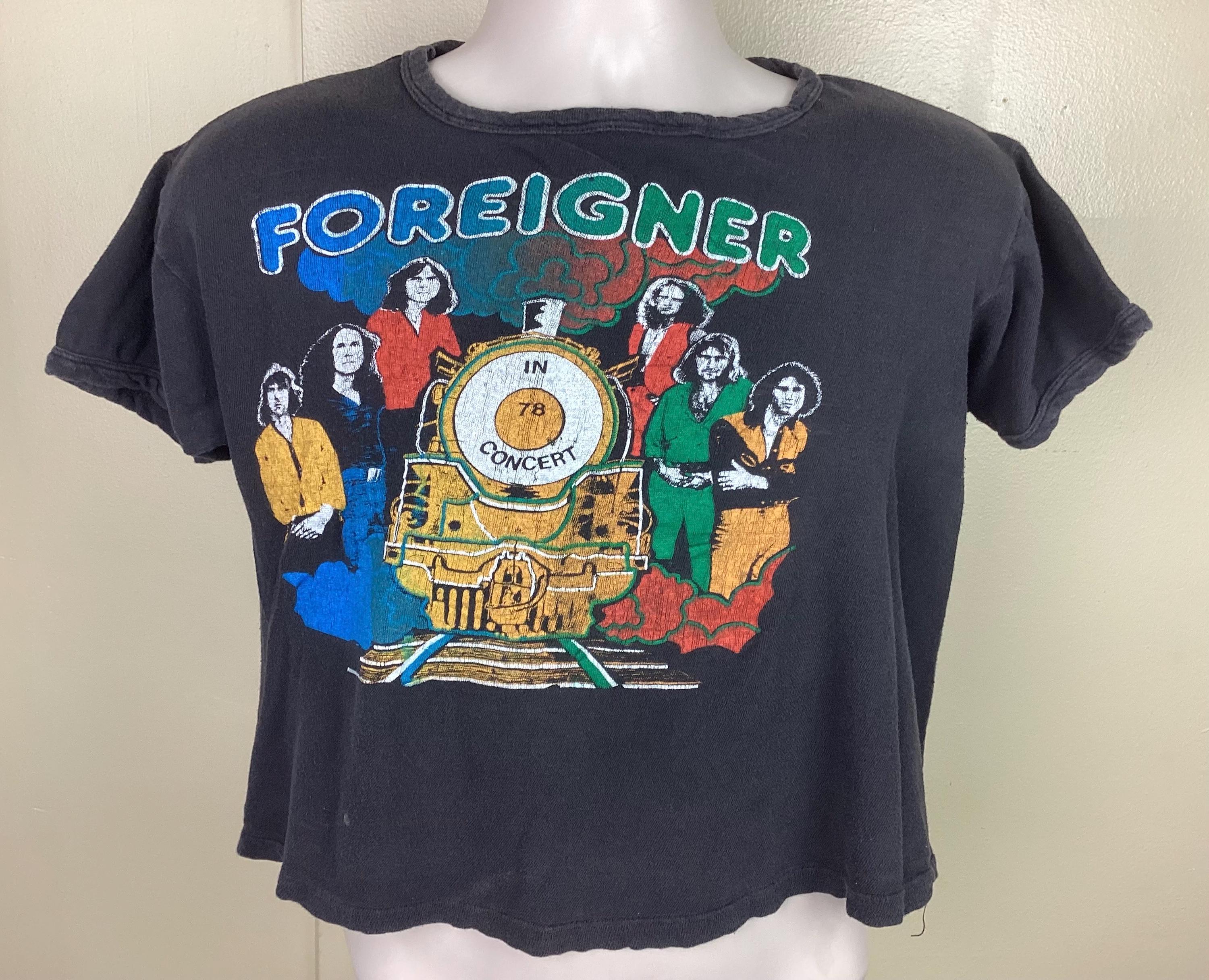Foreigner t shirt - Etsy 日本