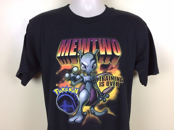 ヴィンテージ 1999 ポケモン ミュウツー Tシャツ ブラック 大人