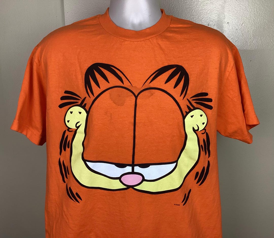 独オタアッキー MOMON GARFIELD. Tシャツ XL Amazon.com: Garfield Odie Don't WorryBe Stupid! T-Shirt