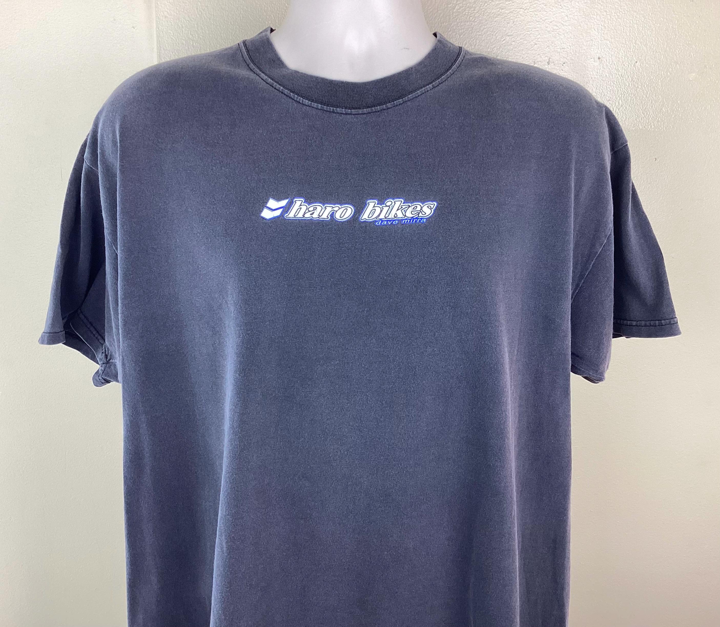 ヴィンテージ 90年代 デイブ・ミラ ハロバイク Tシャツ 色褪せた 