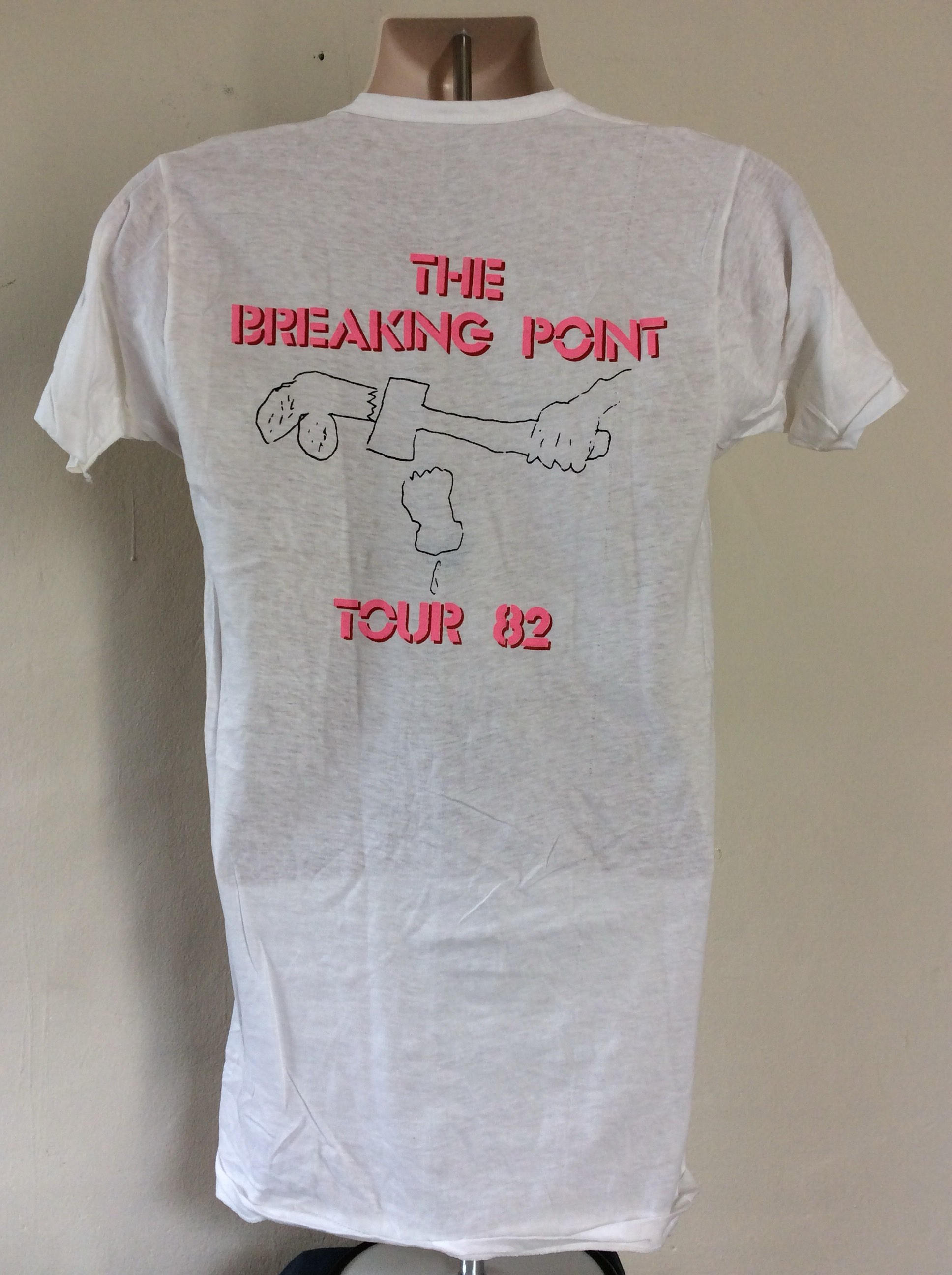 ヴィンテージ 1982 イギーポップ ブレイキングポイントツアー
