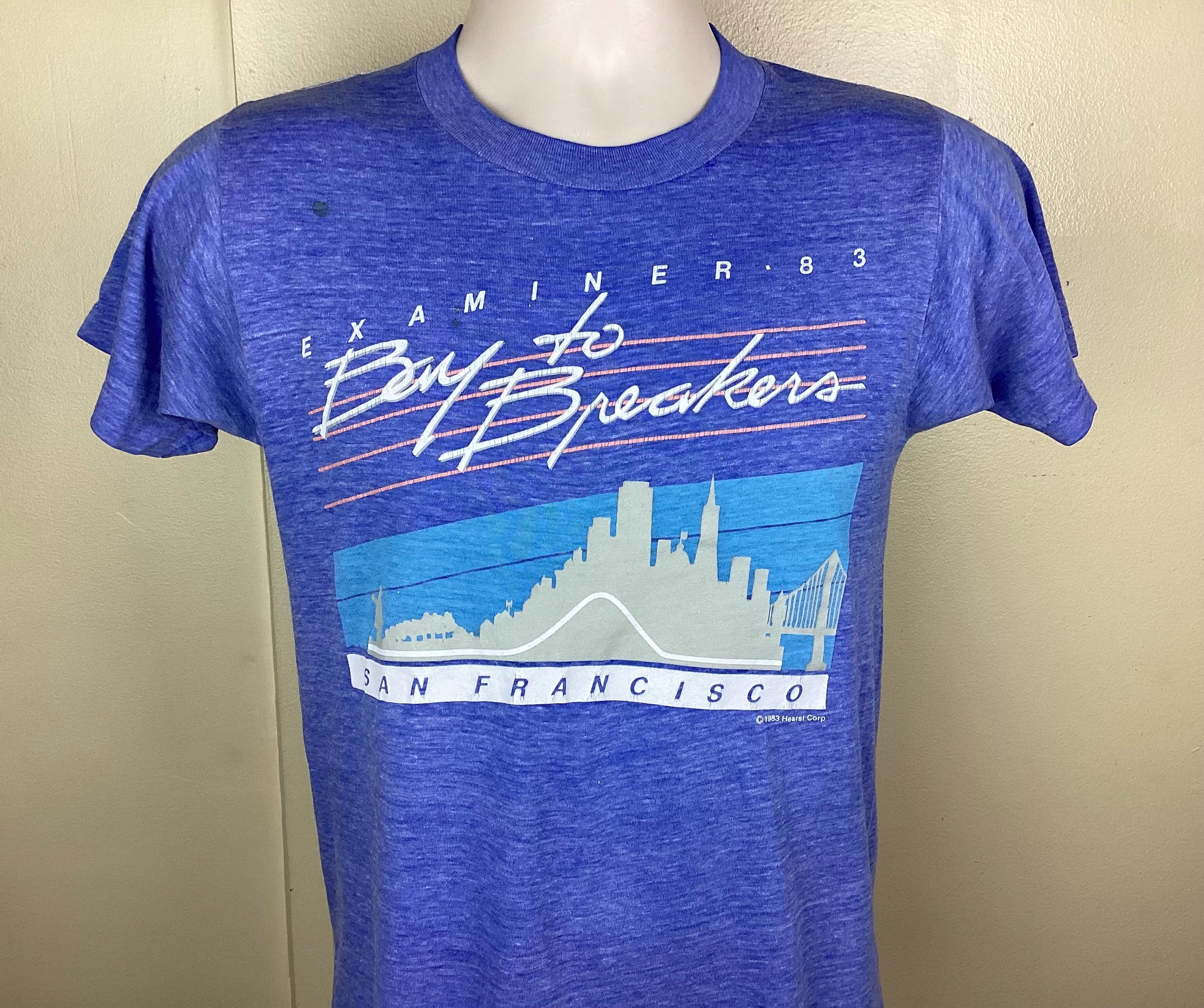 T-shirt Bay To Breakers San Francisco 2013, Course, Blanc, Coton, Taille S