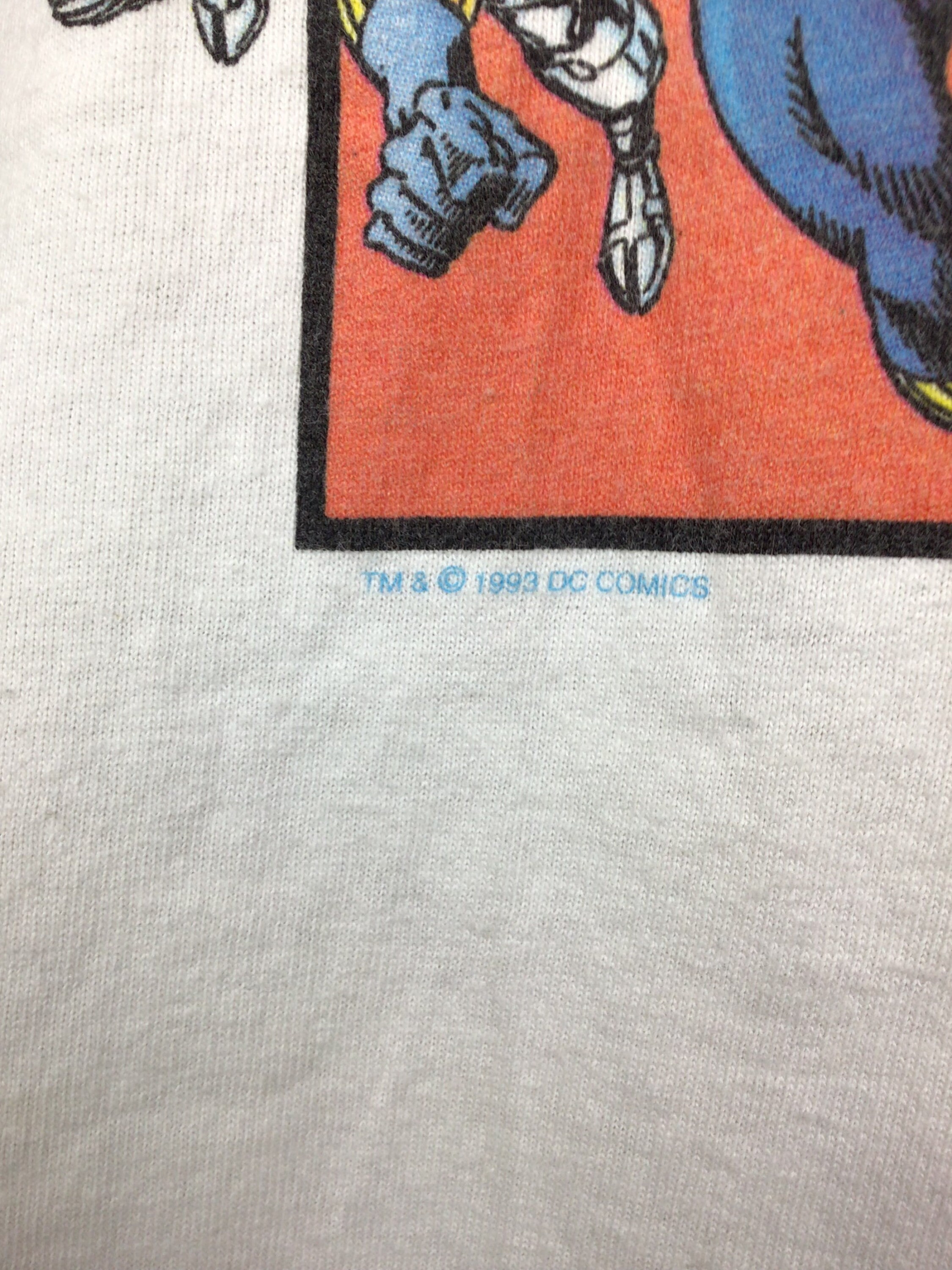 ヴィンテージ 1993 ニュータイタンズ DC コミック Tシャツ ホワイト L 