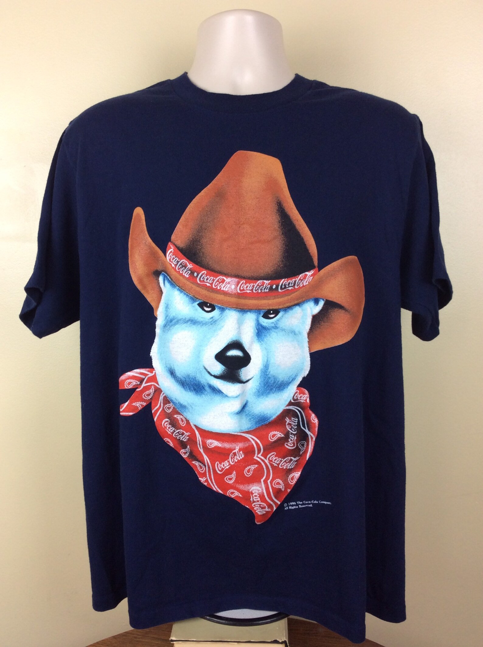 coca cola bear t shirt