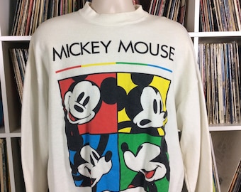 RH Vintage Mickey Sweat Shirt yellow S