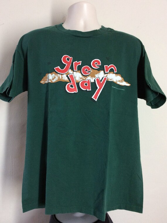 Vtg 1994 Green Day Dookie T Shirt Xl 90s Punk Rock Band Grunge Alternative