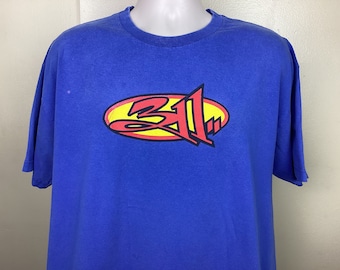 311 スリーイレブン Tシャツ XLサイズ 白 311 スリーイレブン Tシャツ XLサイズ 白 90's