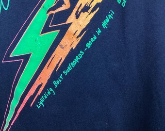 トップス 90s LIGHTNING BOLT Lightning Bolt - 【希少】90s VINTAGE LIGHTNING BOLT T-SHIRT