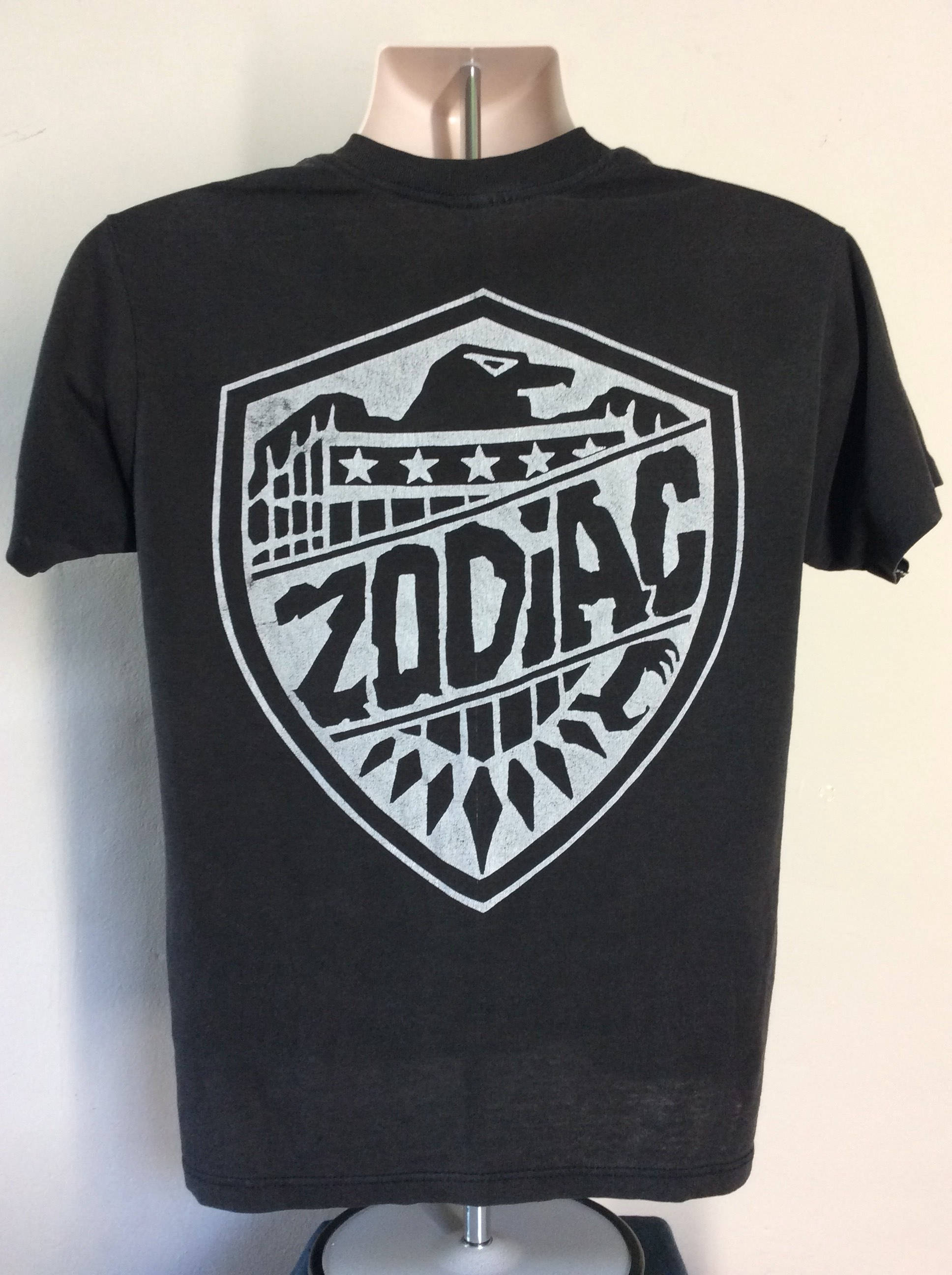 Vtg 1987 Zodiac Mindwarp T-shirt Black M 80s Hard Rock Band
