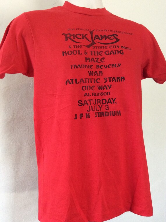 Vtg 1985 Rick James Kool and The Gang Staff Conce… - image 2