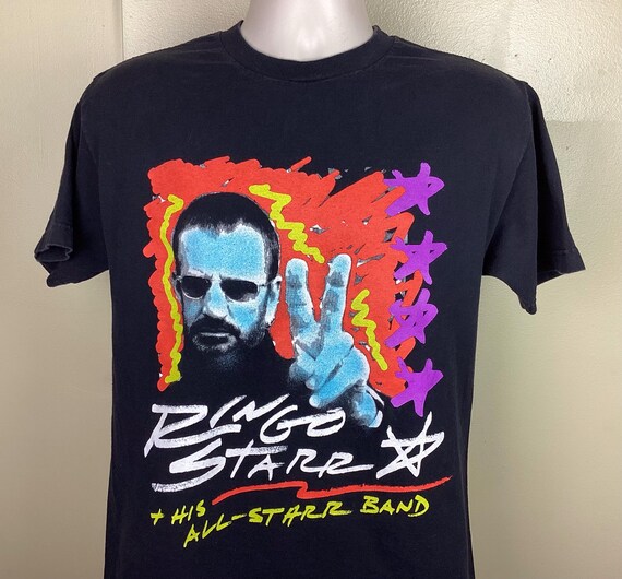 ヴィンテージ 2003 リンゴ・スター コンサート Tシャツ ブラック M Y2K