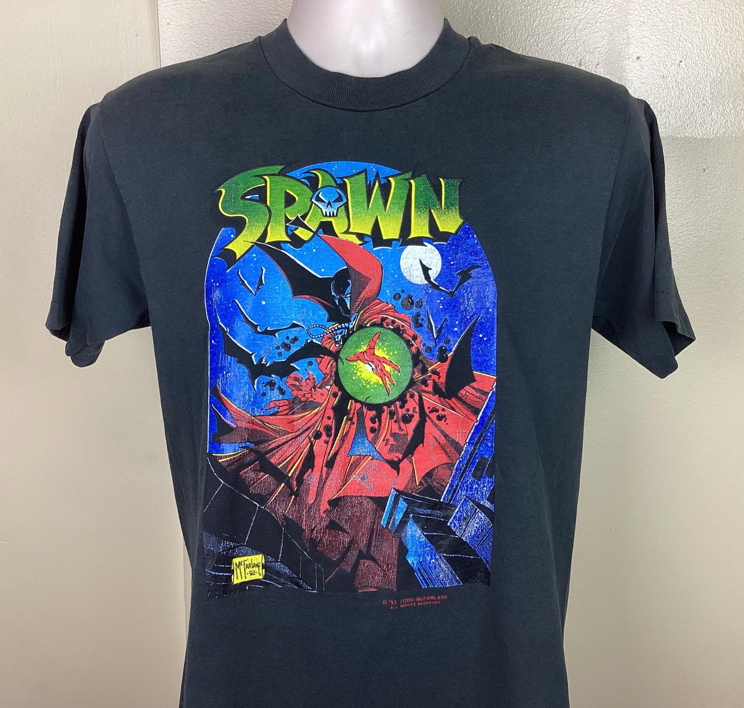 ✨90s！L✨ SPAWN Tシャツ 黒 シングルステッチ アメコミ ✨90s！L✨ SPAWN Tシャツ 黒 シングルステッチ アメコミ