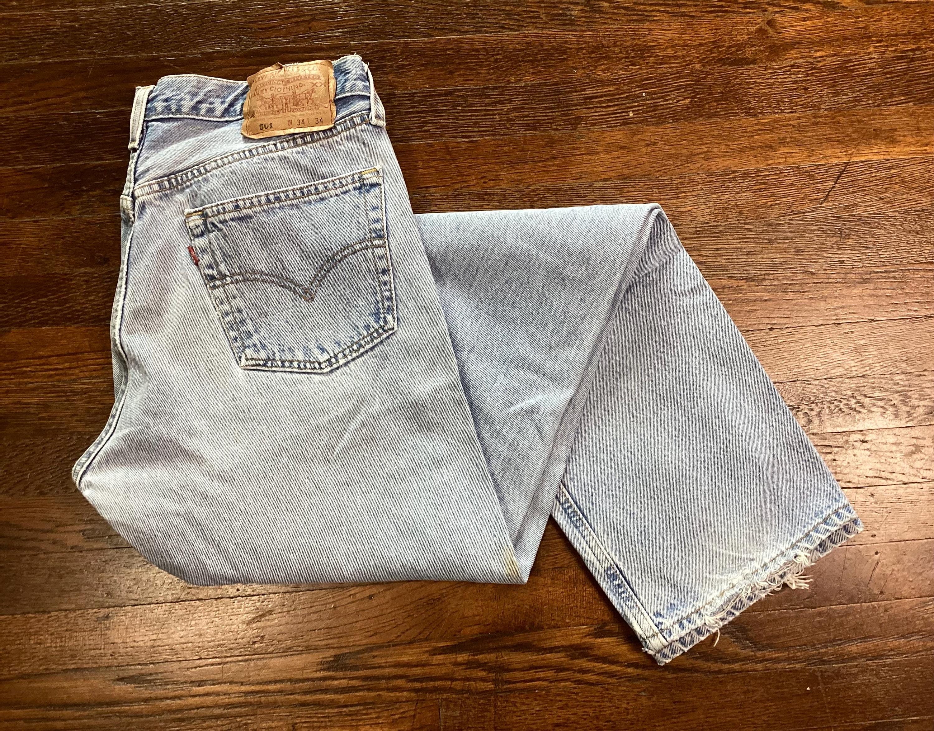 Levis 501 W34 L34 - Etsy