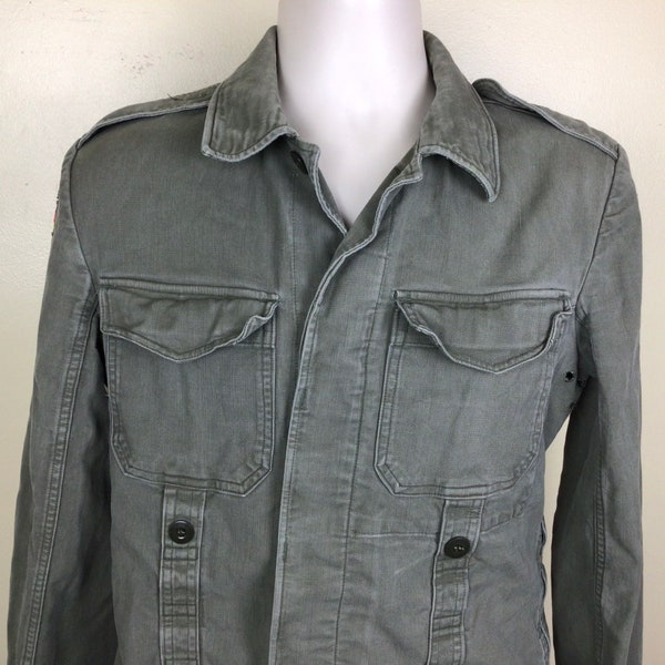German Army Moleskin Jacket Etsy