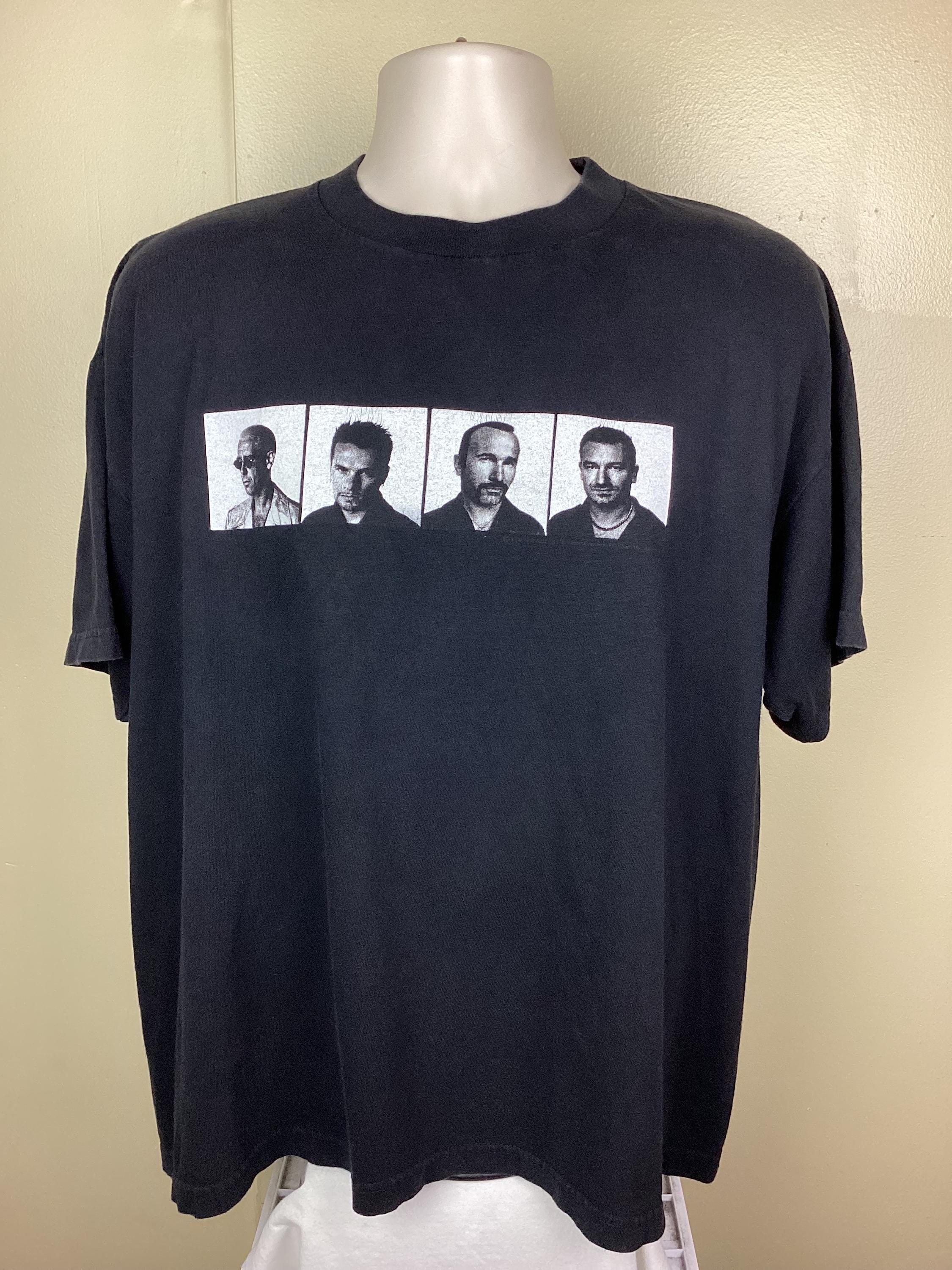 Vtg 1997 U2 Pop Mart Concert T-shirt Black XL 90s Rock Band - Etsy