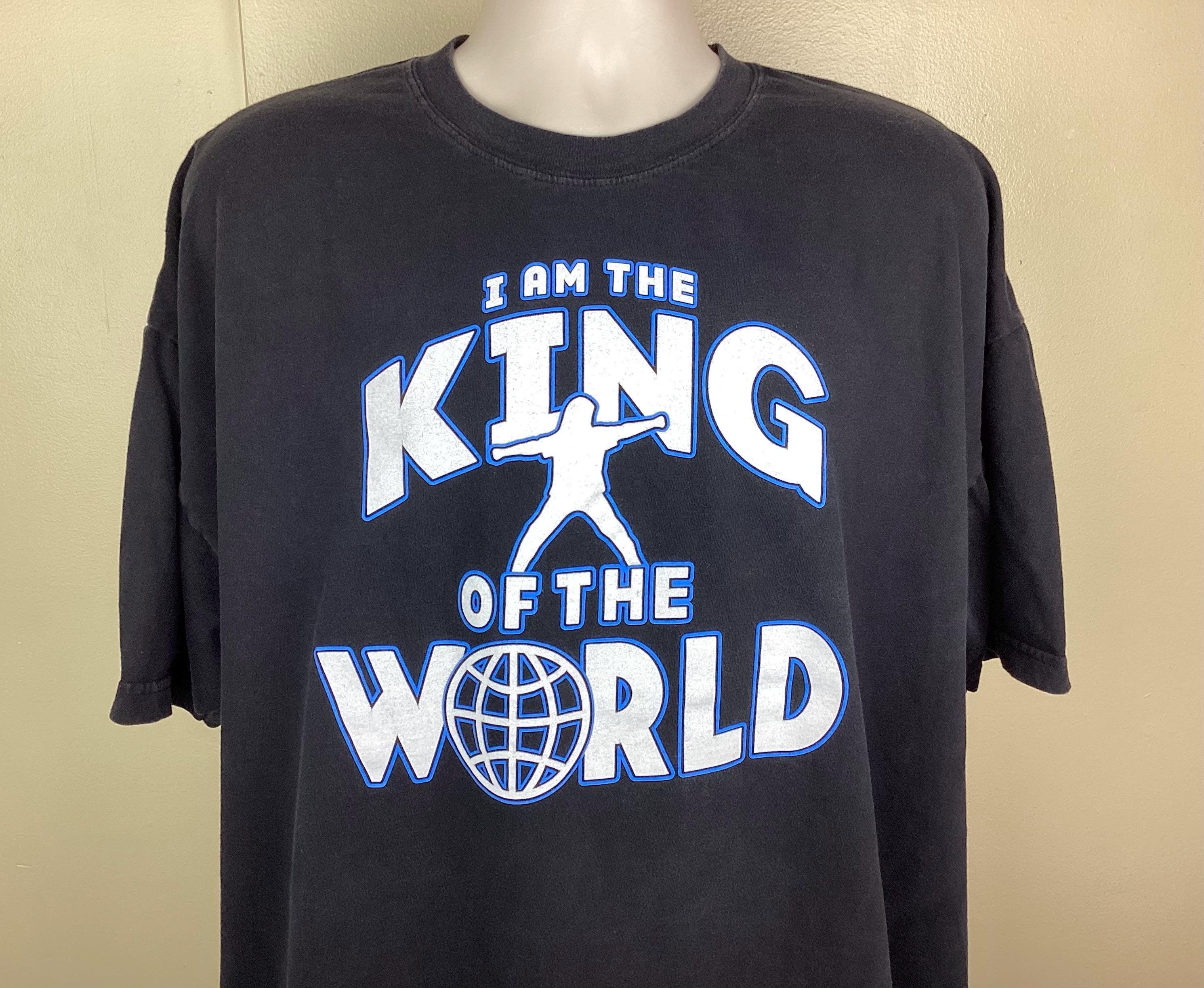 Vintage 2002 WWE Chris Jericho T-shirt Y2K King of the World Pro 