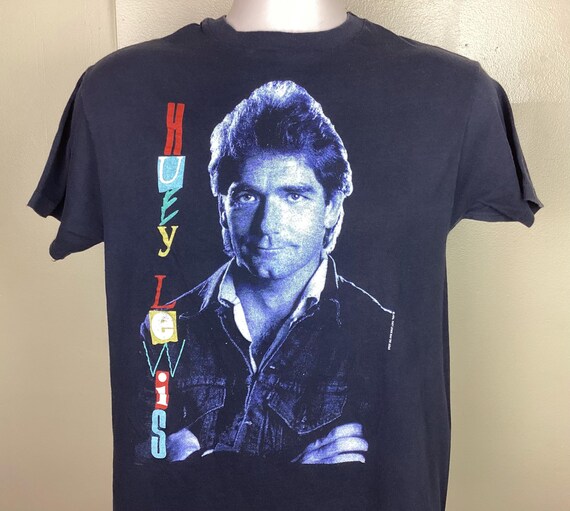Huey Lewis ヒューイルイス シャツ ロックT バンド ヴィンテージ