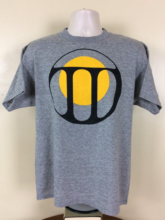 Vtg 1980 Tangerine Dream World Tour Concert T-shirt S/M Gray