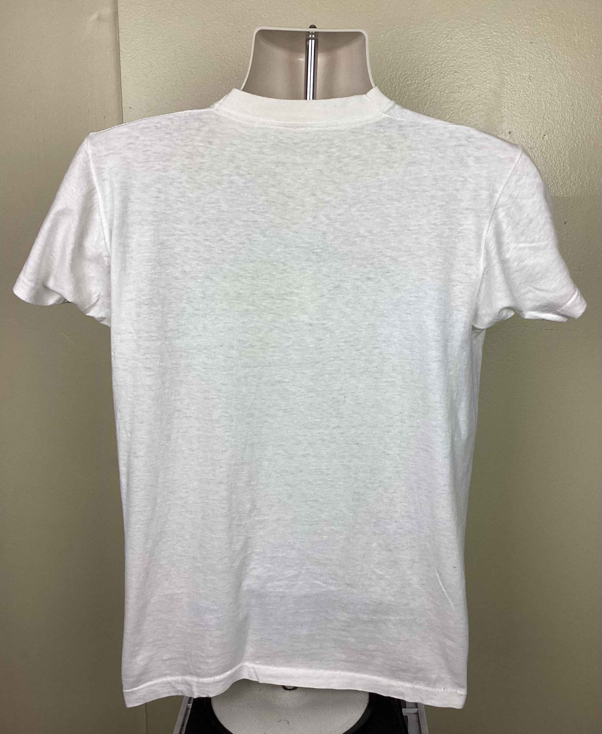 Vtg 1987 Paul Young Concert T-shirt White M/L 80s New Wave