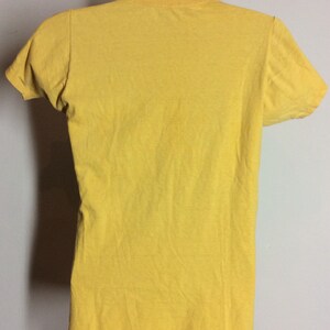 Vtg 1975 the Beatles Sweet Apple Trax T-shirt Yellow XS/S 70s John ...
