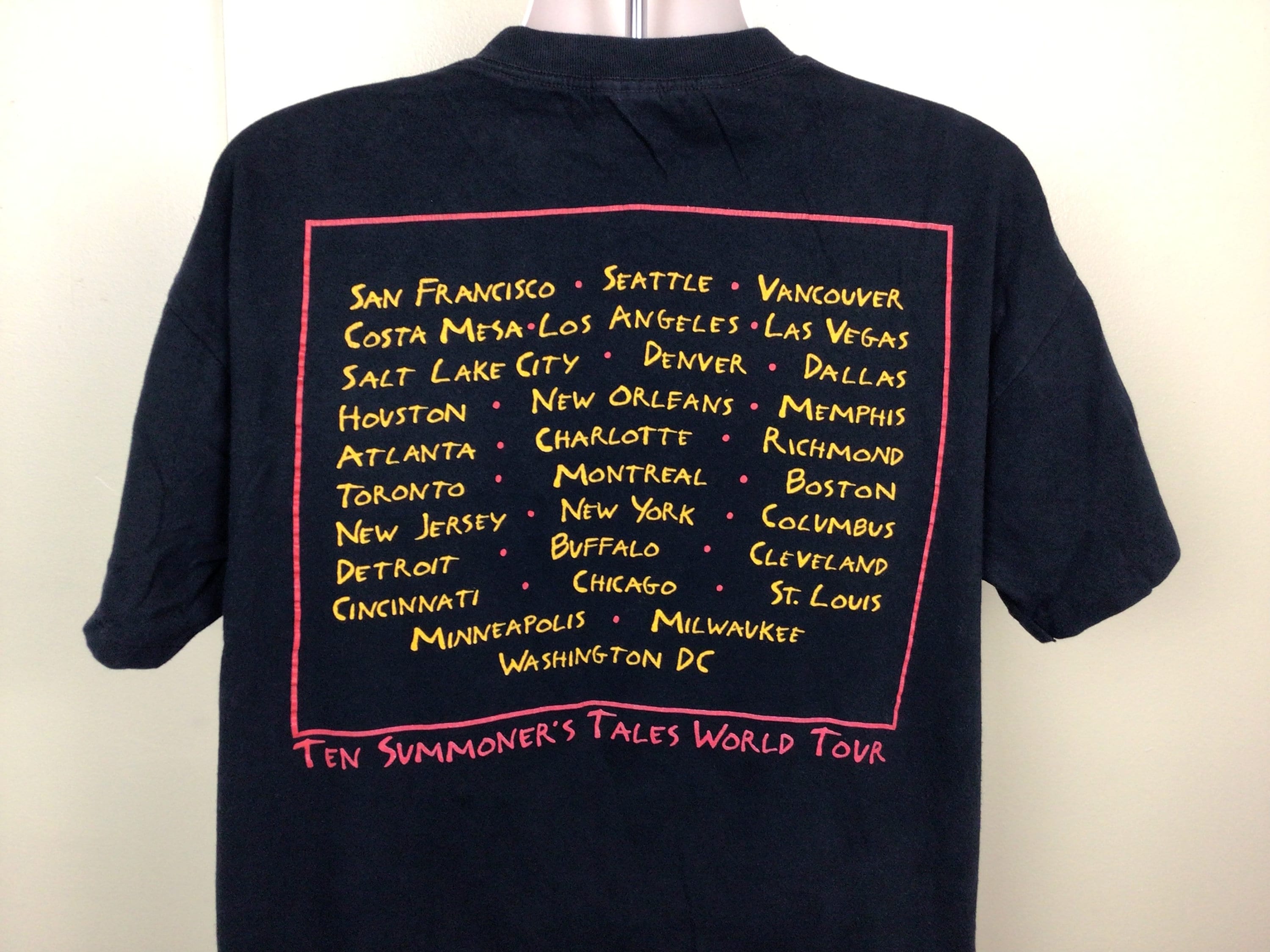 ヴィンテージ 1993 スティング コンサート Tシャツ ブラック XL 90年代 