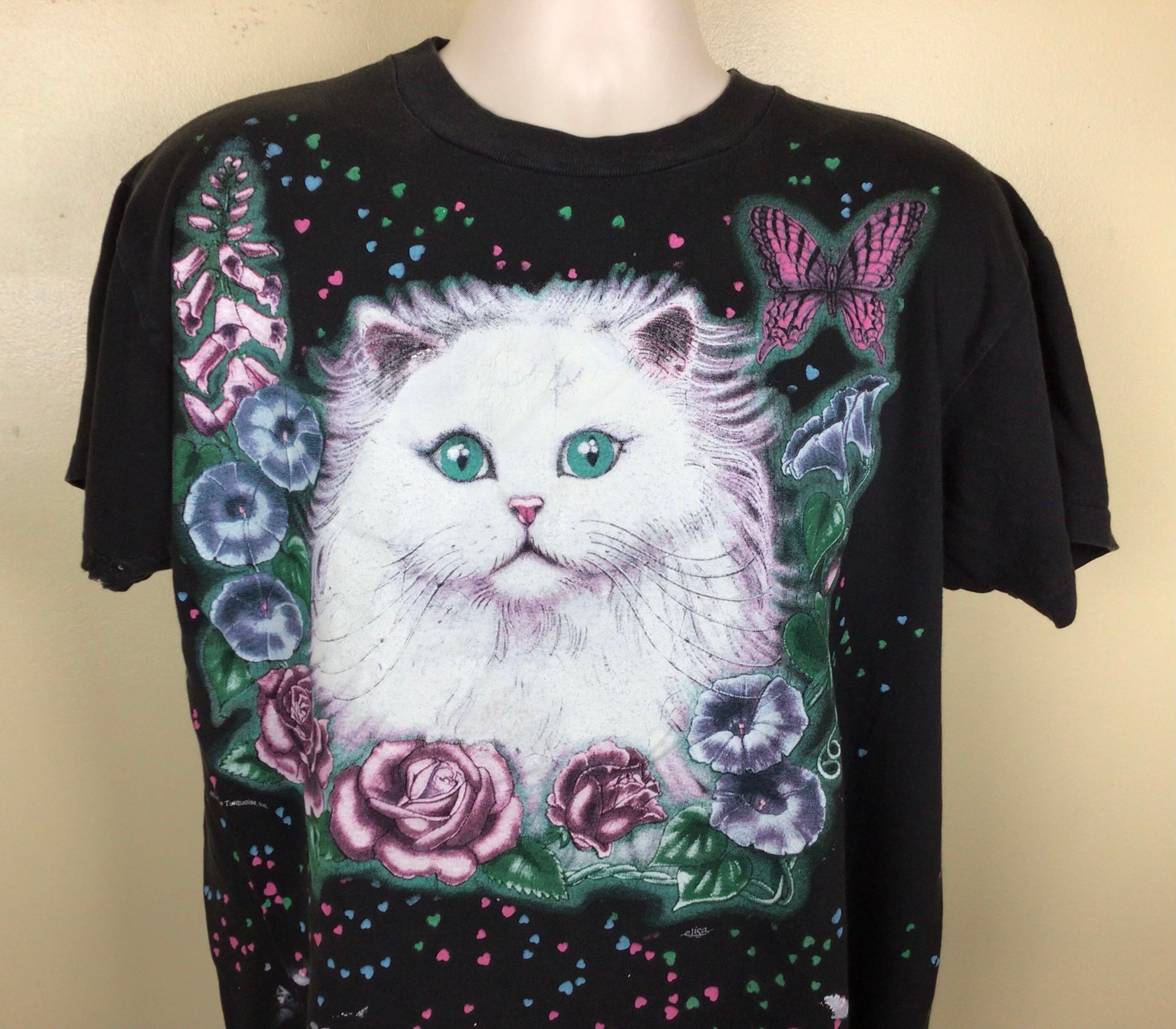 90s cat shirt 2025