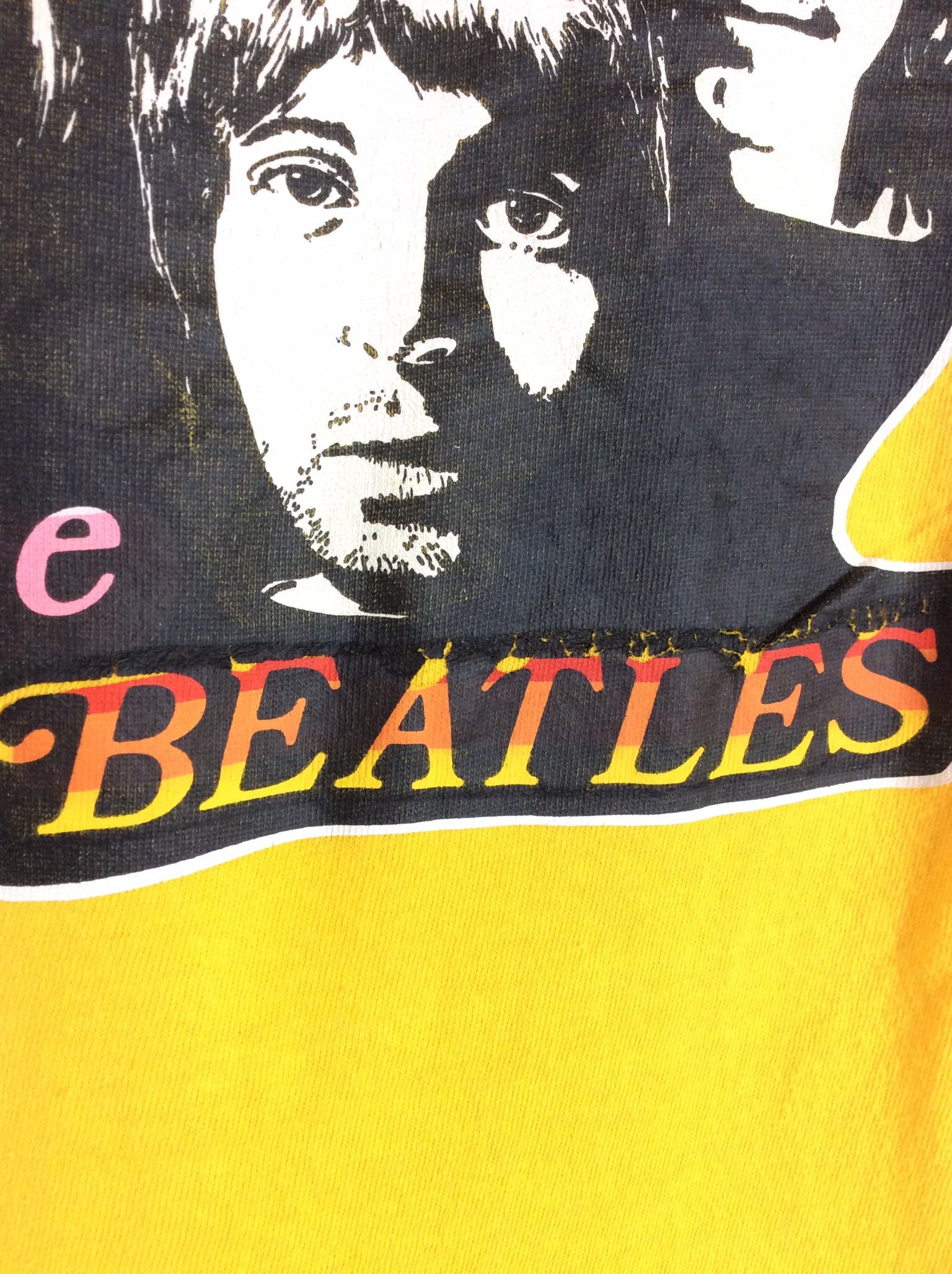 ヴィンテージ 70年代 ビートルズ アイロンプリント Tシャツ ヴィンテージ 70年代 ビートルズ アイロンプリント Tシャツ