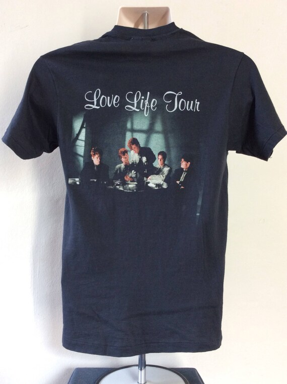 Vtg 1984 Berlin Love Life Tour Concert T-Shirt Bl… - image 3