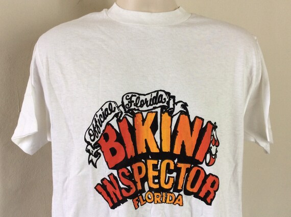 Vtg 80s Official Florida Bikini 