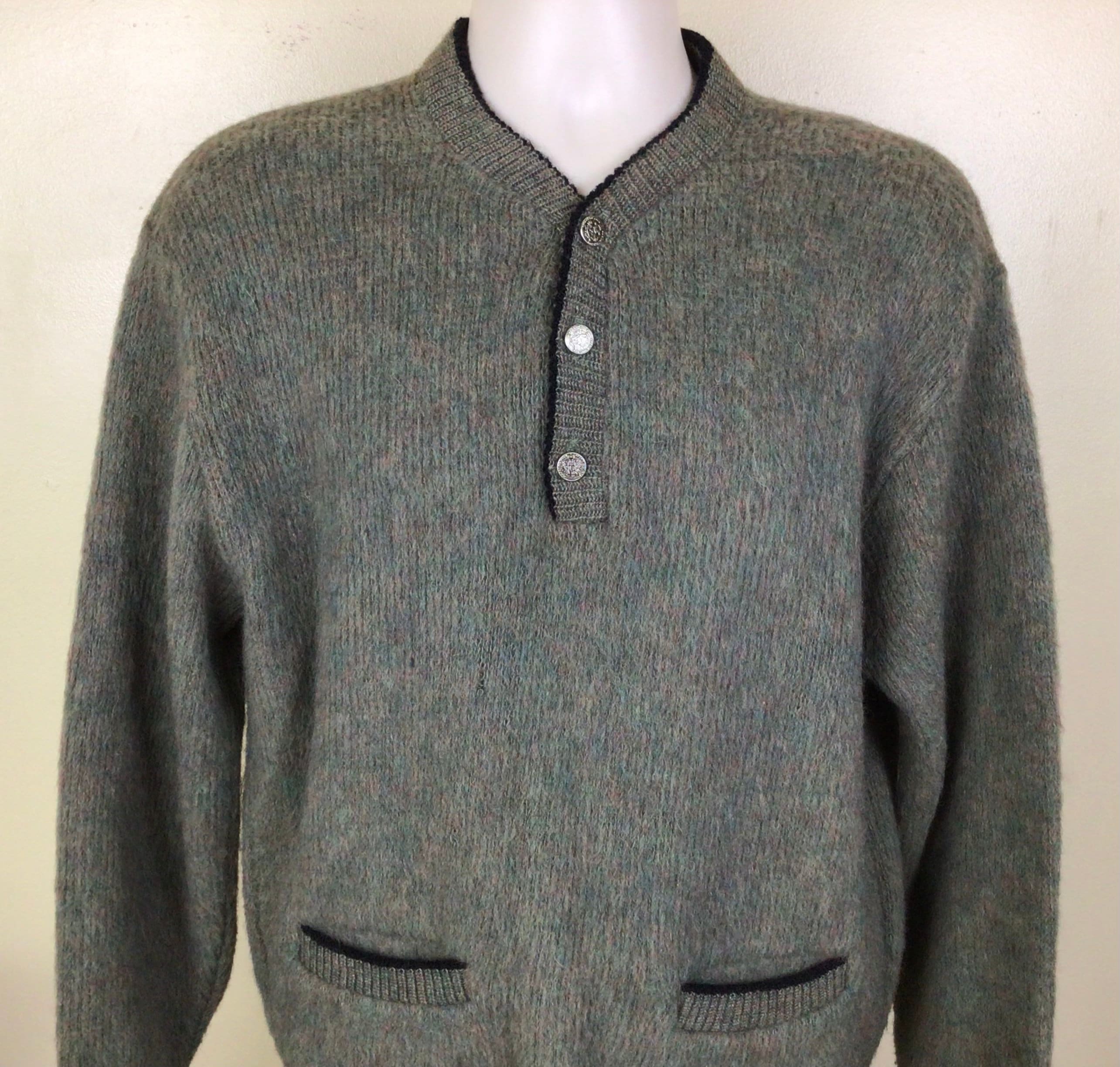 トップス 60s mohair pull over knit \"made in usa\" special 60s vintage mohair pullover knit 60s Mohair Sweater - Etsy