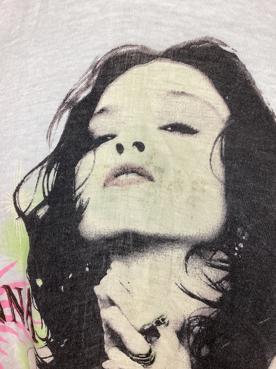 Vtg 1989 Madonna Like A Prayer T-shirt White S/M 80s Pop