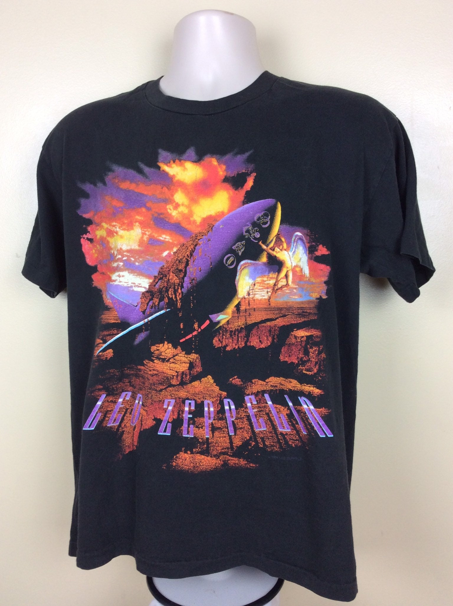 ヴィンテージ 1994 レッド ツェッペリン Tシャツ ブラック M/L ヴィンテージ 1994 レッド ツェッペリン Tシャツ ブラック M/L