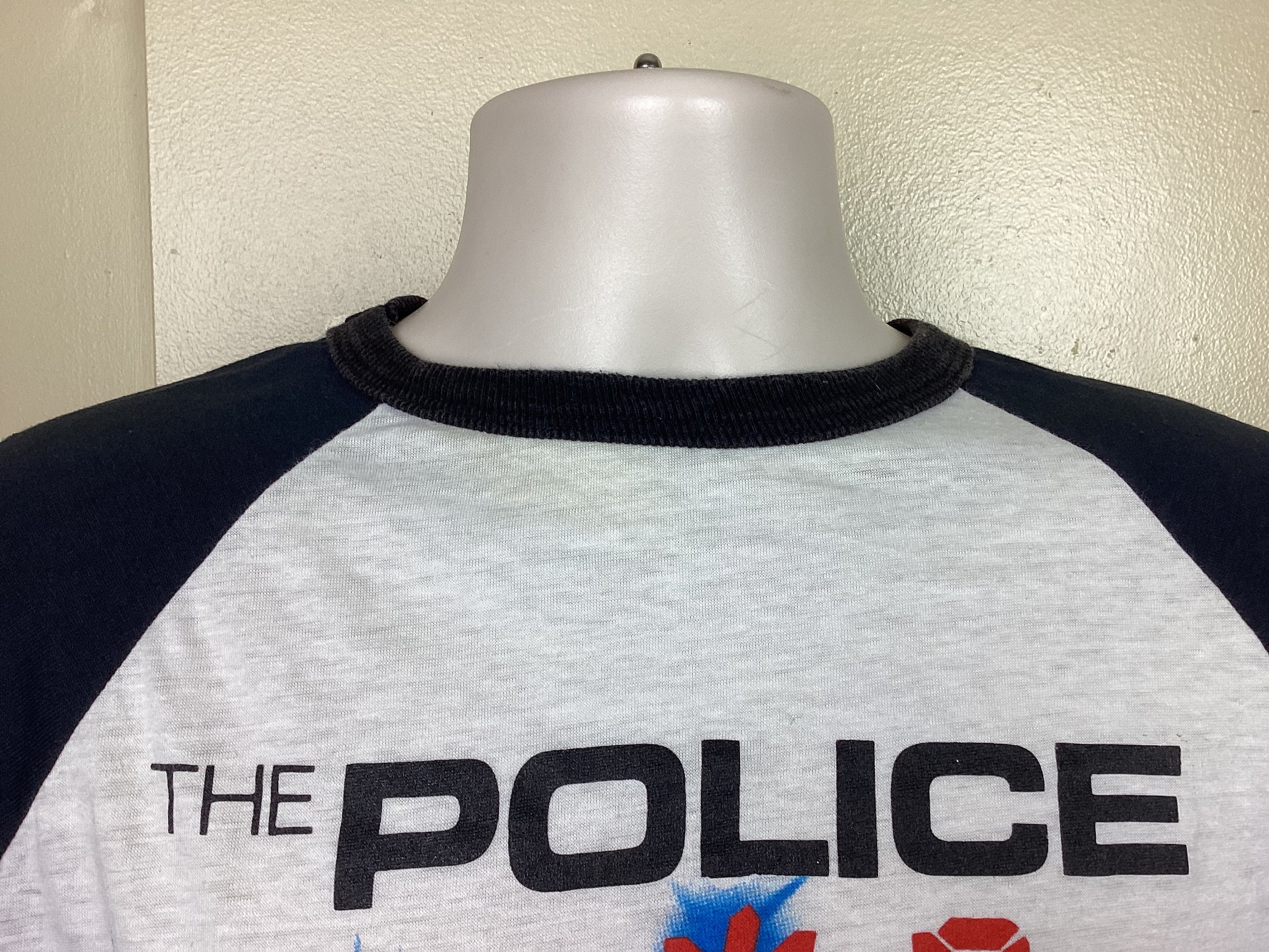 Vtg 1982 the Police Ghost in the Machine Concert T-shirt M/L 80s